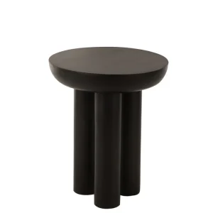 Bijzettafel Trio Mangohout Zwart