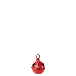 Kerstbal Helder Bal Ijzer Rood Small J-Line