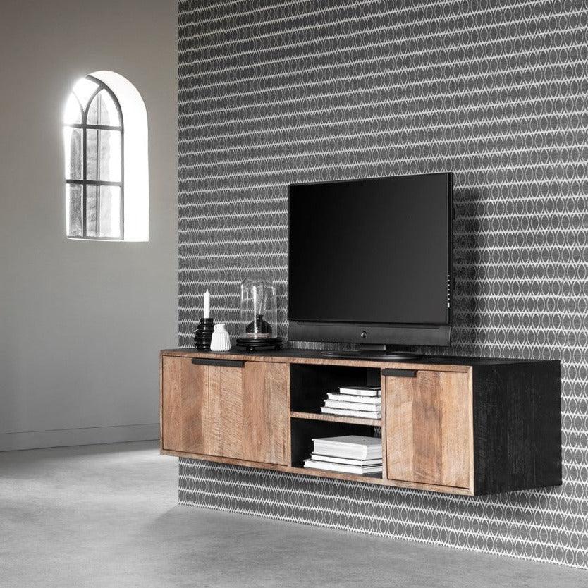 Hangend TV Meubel Cosmo No.1 Small 125cm DTP Home - Afbeelding 3